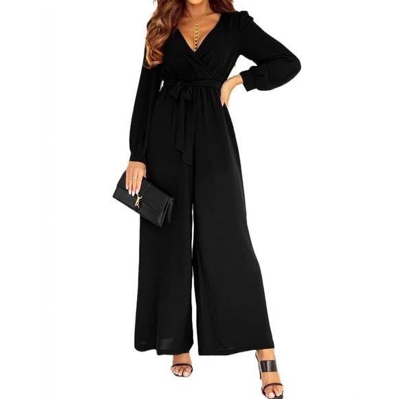 DEAR LOVER | Pants & Jumpsuits | New Dear Lover Cutout Back Belted V
